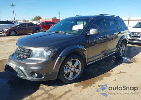 2017 Dodge Journey Crossroad from USA, damaged, VIN 3C4PDCGB6HT706576